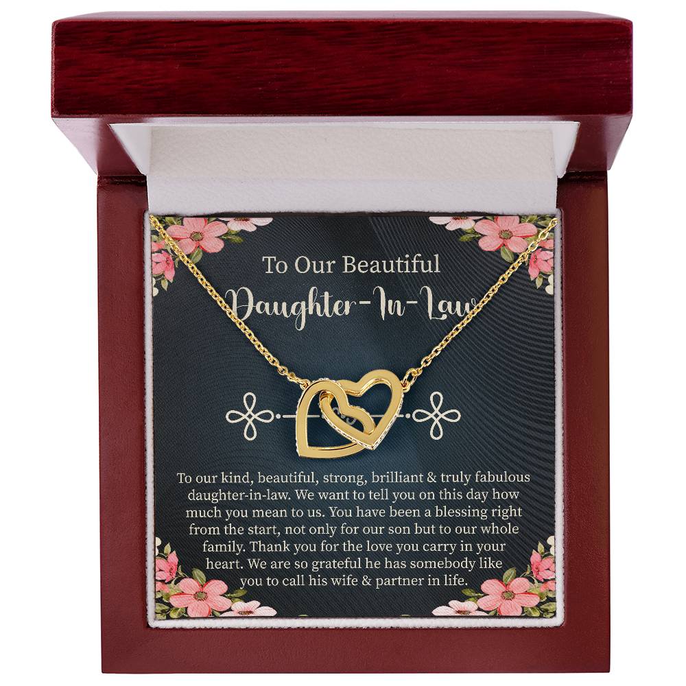 To Our Daughter - In - Law Gift On Wedding Day, Future Daughter In Law Wedding Gift - Beauty Belliss